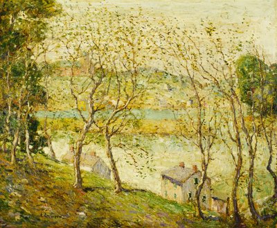 Primavera, fiume Harlem da Ernest Lawson